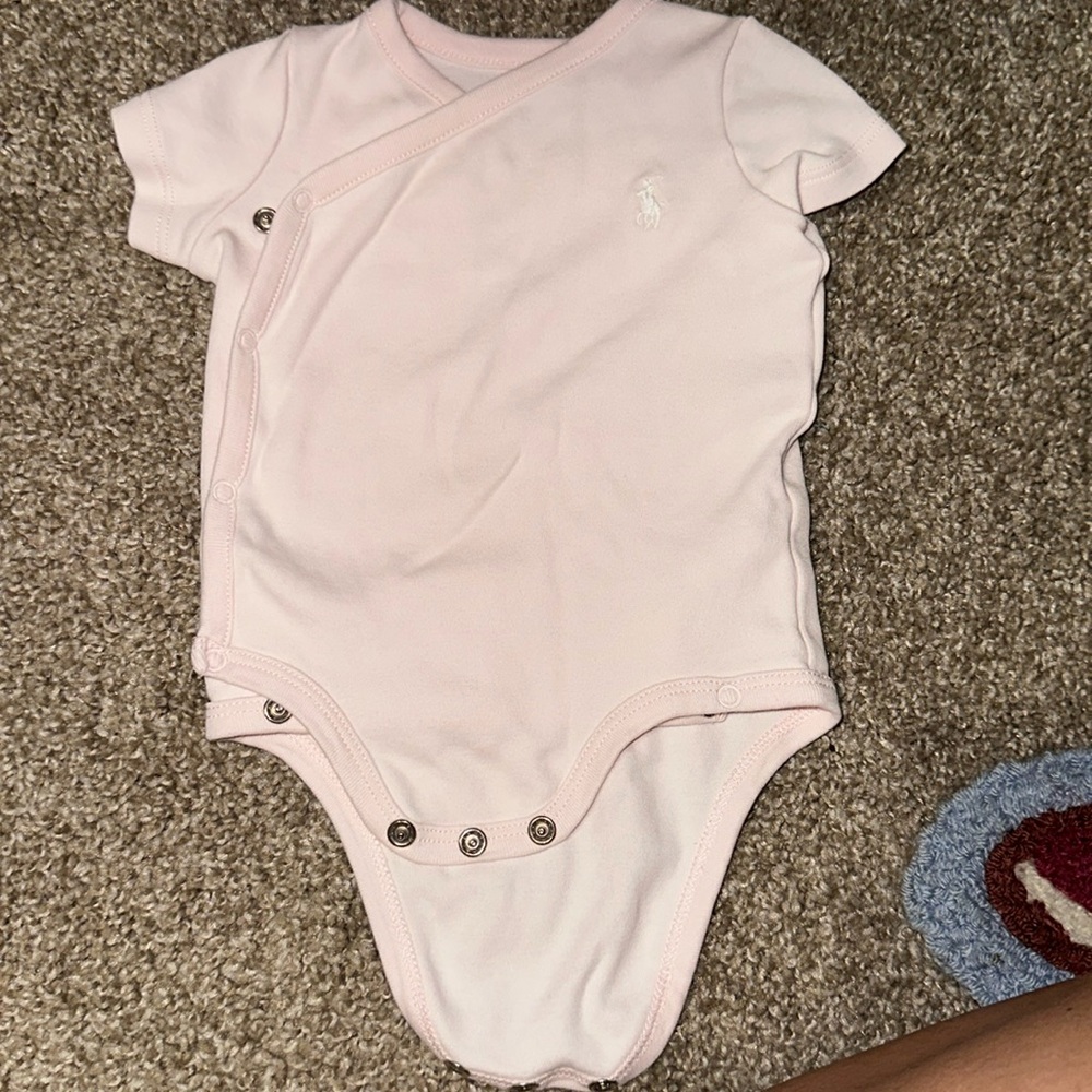 Ralph Lauren short sleeve Onsie